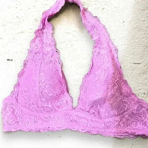 NWOT BP Nordstrom Pink Lavender  Lace Halter L